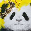 Queen Nini collage on canvas 22X32